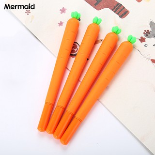 Set 4 Bút Mực Hình Củ Cà Rốt Đáng Yêu