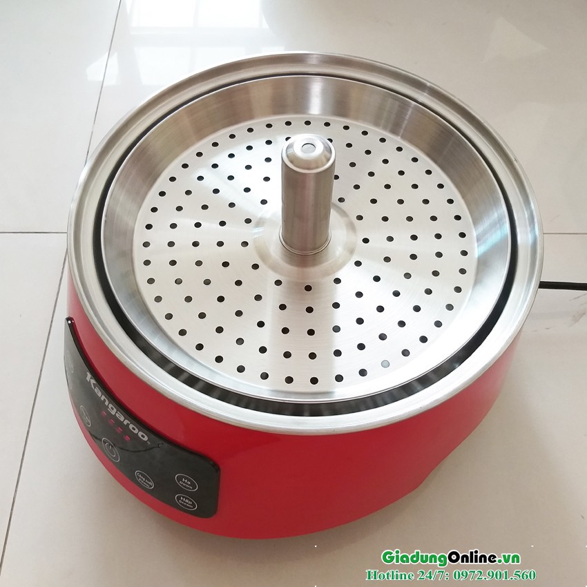 Nồi Lẩu Điện Thang Máy Kangaroo KG279 / KG278 (Trắng/ Đỏ)