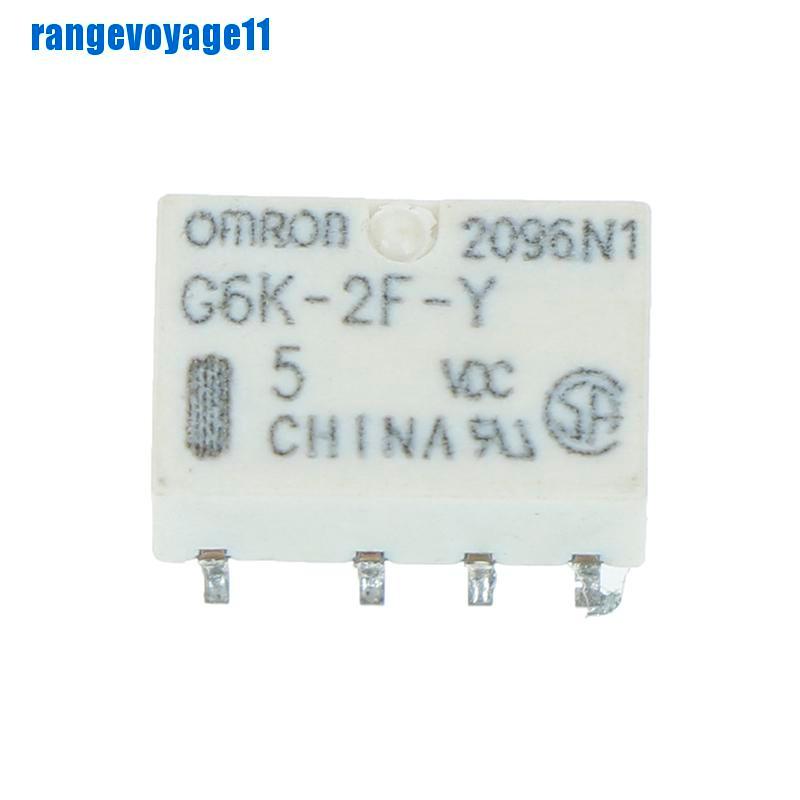 Bộ 5 Rơ Le Tín Hiệu Dc 5v Smd G6K-2F-Y 8pin Cho Le Omron