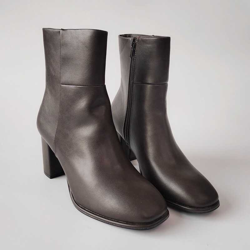 Boot da mềm cổ lửng hàng xuất dư