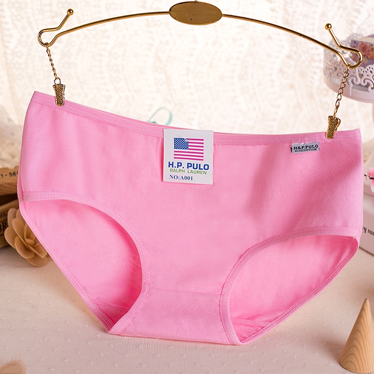 Quần lót nữ màu kẹo trơn đơn giản cho nữ 35-65kg