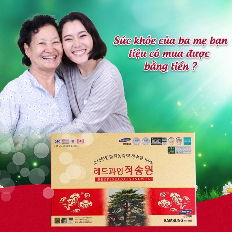 Tinh dầu thông chính phủ Hàn Quốc