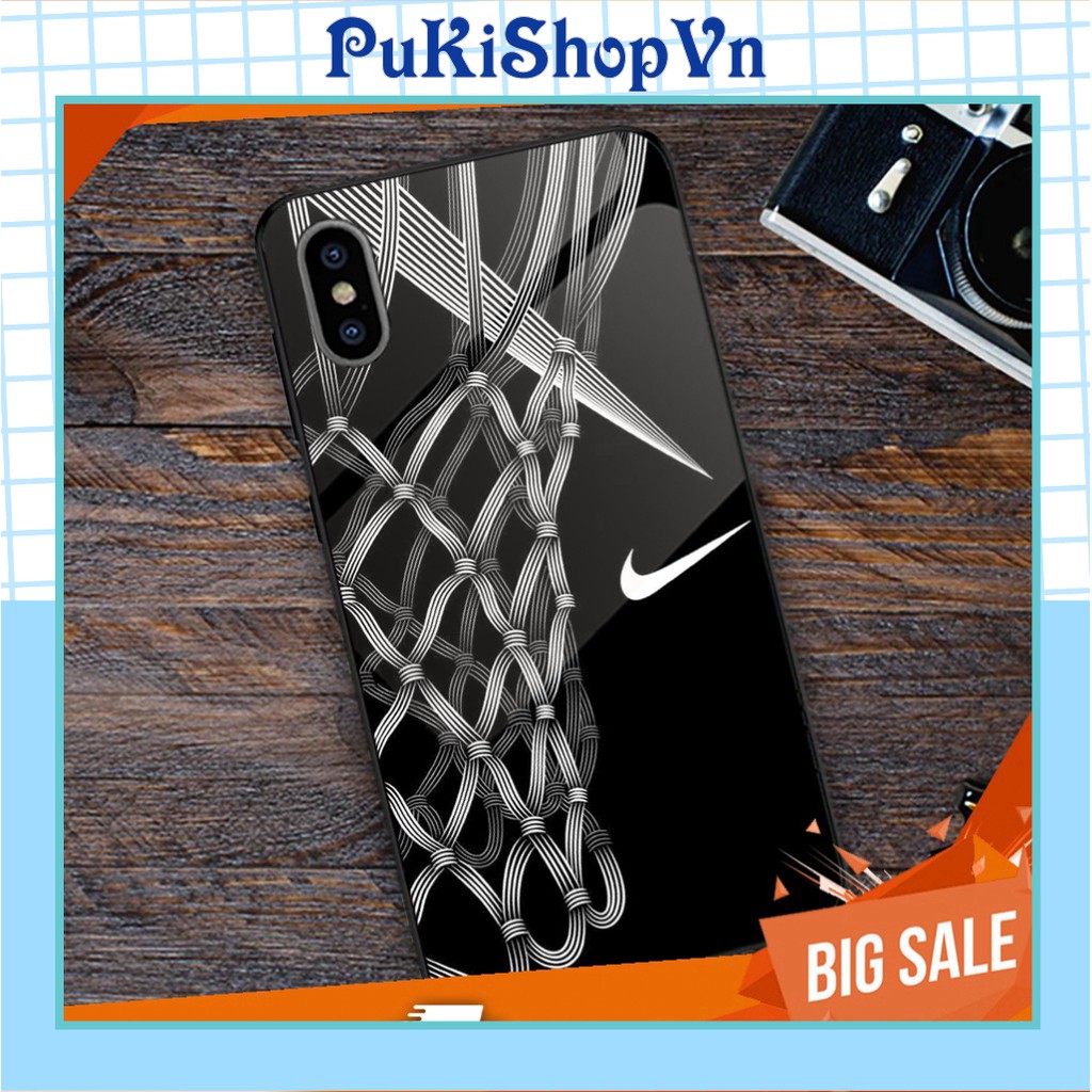ỐP LƯNG TRÁNG GƯƠNG KÍNH CƯỜNG LỰC IPHONE, SAMSUNG NỬA RỔ BÓNG TRẮNG ĐEN - PUKISHOPVN