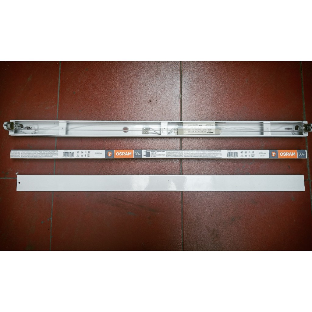 (SALE) Bộ đèn diệt khuẩn UV 30W Osram dài 90cm