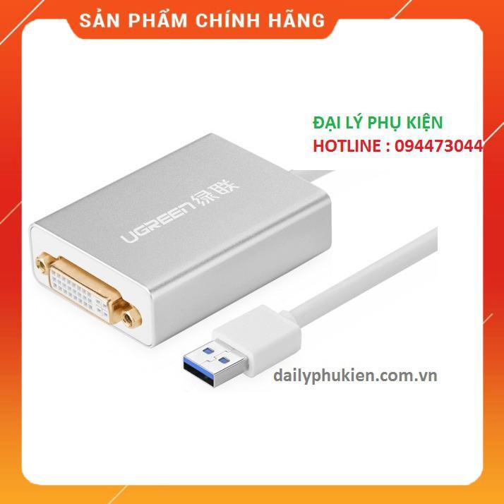 Cáp chuyển đổi USB sang DVI 24+5 Ugreen 40243 dailyphukien