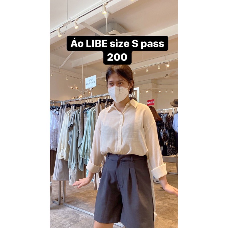 áo libe kem và xanh