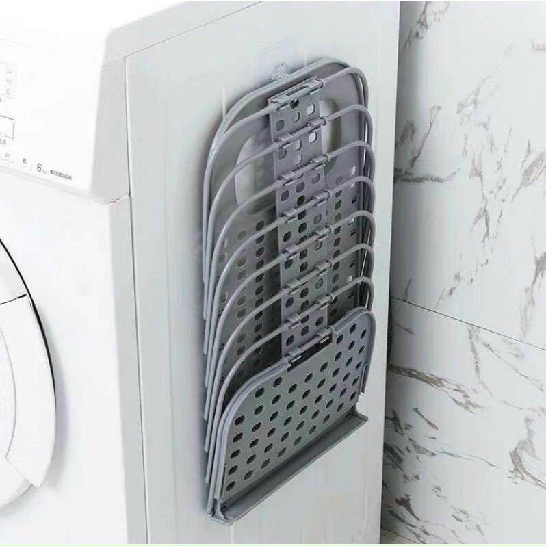 Rổ đựng đồ nhà tắm đa năng gấp gọn tiện dụng kèm móc treo