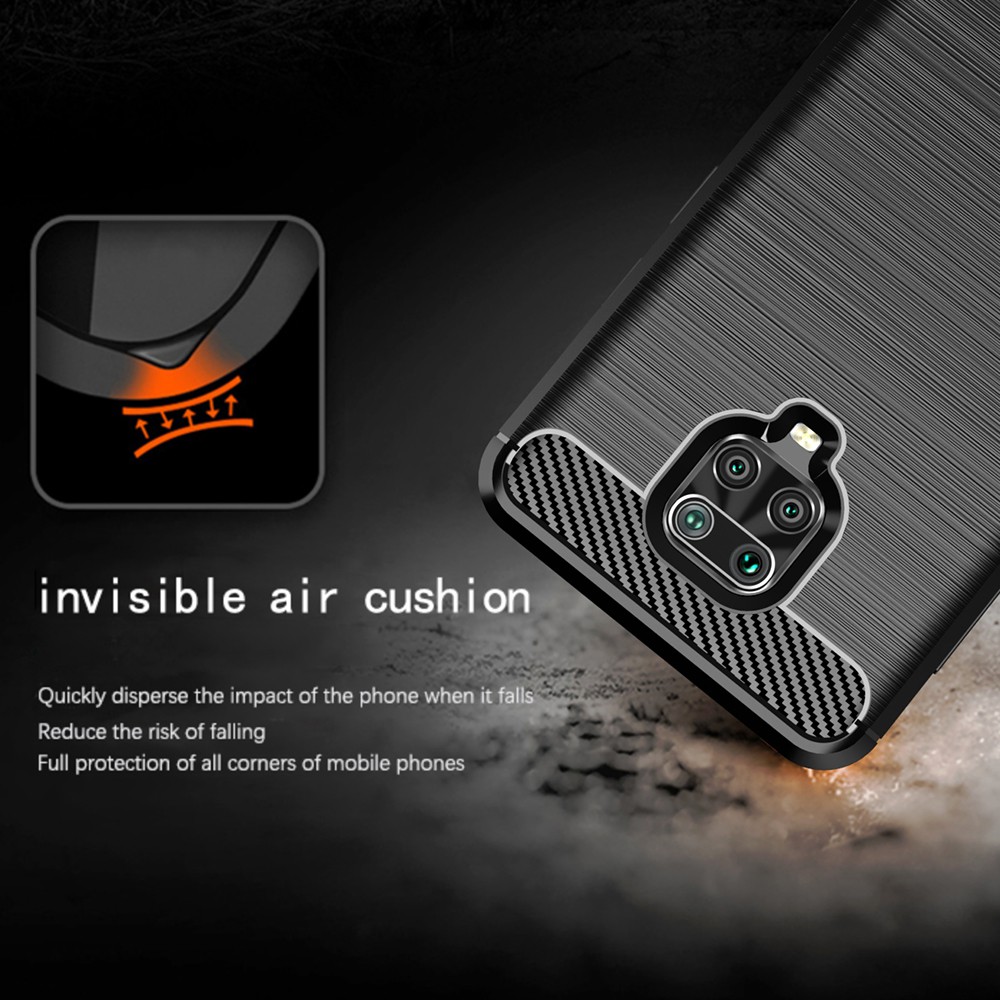 Ốp lưng Xiaomi Redmi Note 9 9S 9 10 11SE Pro Max 10X 4G dẻo phay xước chống sốc chống vân tay