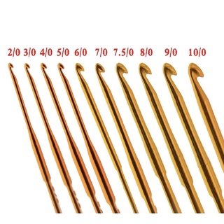 Bộ 10 cây kim móc len 2 đầu