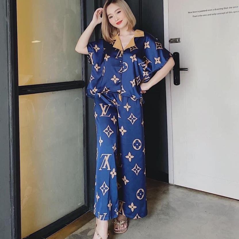 [ SIÊU PHẨM ] Hàng Cao Cấp Pijama Dài Tay Mặc Nhà Lụa Satin, Siêu Siêu Đẹp Mềm Mịn - Mát  ྆ ྇ ྇