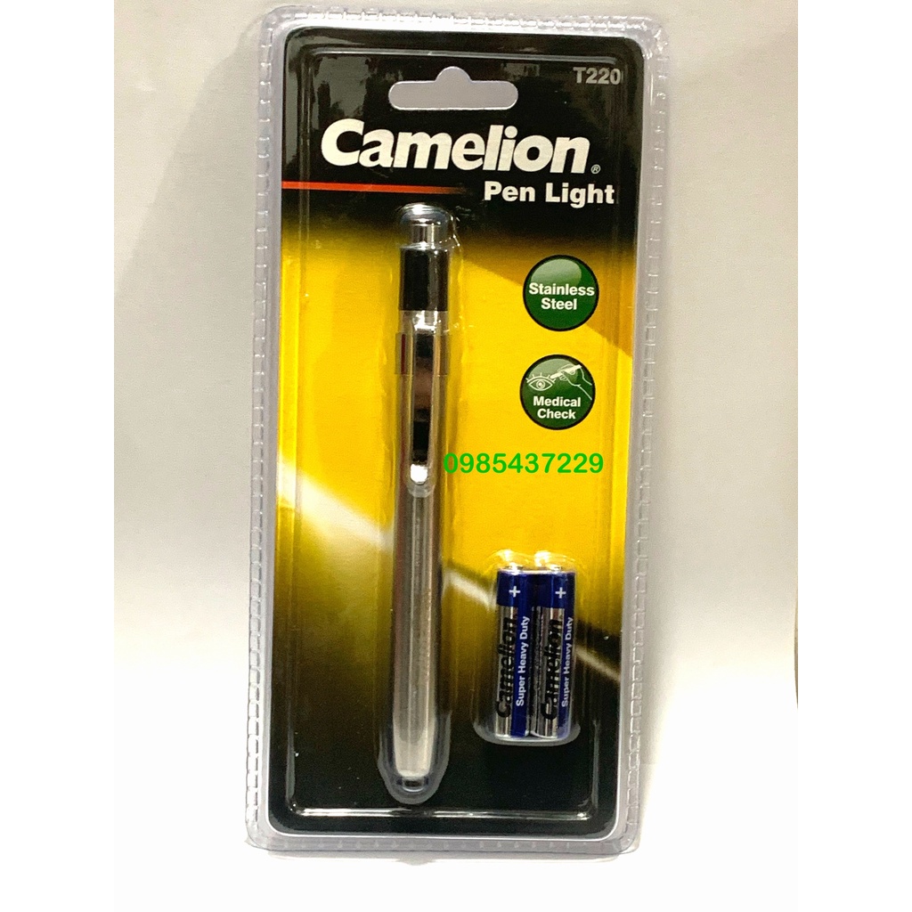 Đèn pin bút DL2AAAS Camelion kèm 2 pin AAA