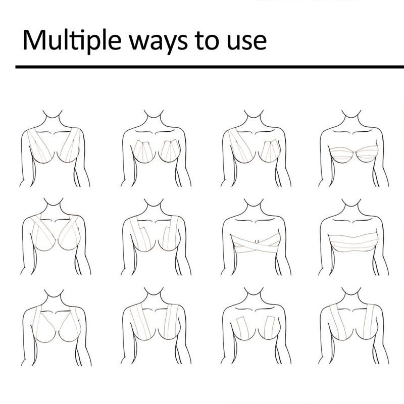 Băng Dán Nâng Ngực Che Phủ Nhũ Hoa Dành Cho Nữ