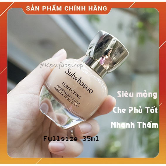[Mới2023] Gói Kem nền che khuyết điểm siêu Hoàn Hảo Sulwhasoo Perfecting Sample 1ml | BigBuy360 - bigbuy360.vn