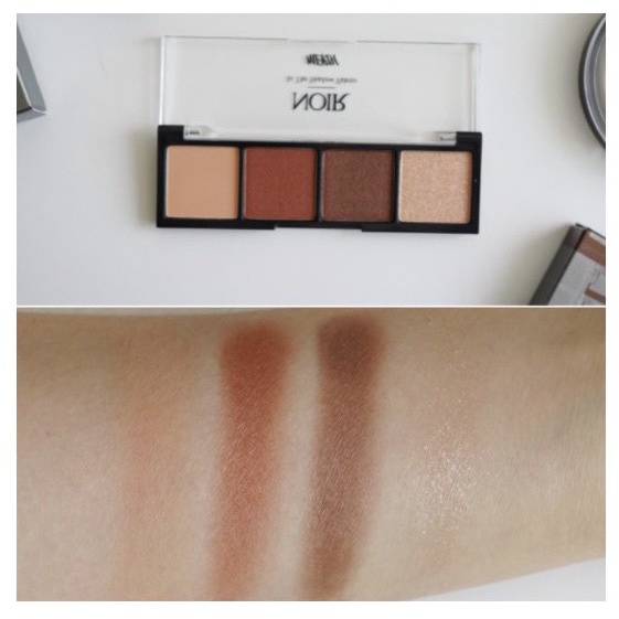 Bảng Phấn Mắt 4 Ô Merzy Noir In The Shadow Palette 6.7g