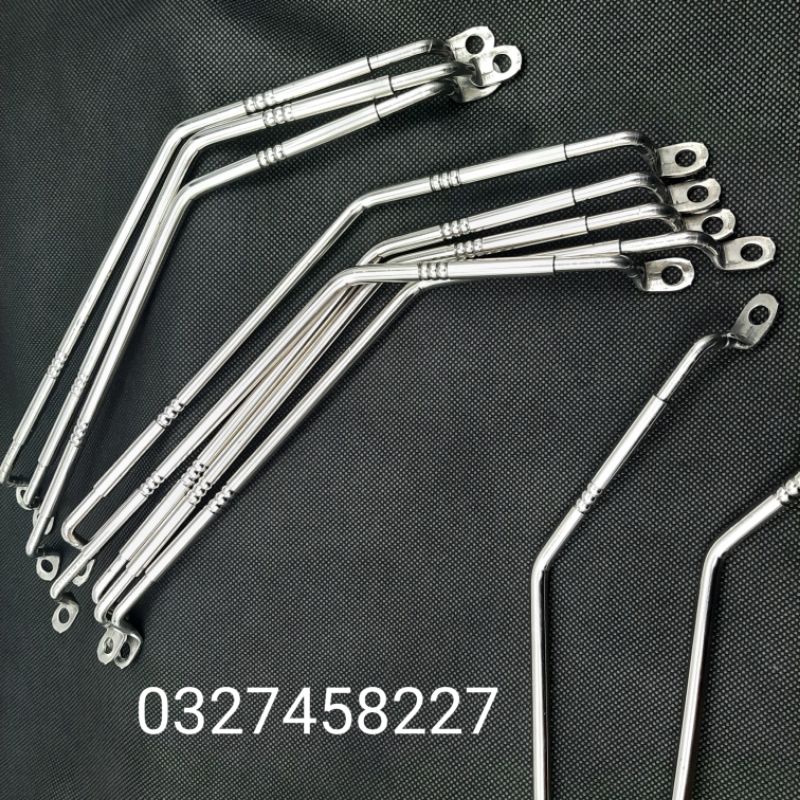 Cây inox bảo vệ hộp xích, sên cacte xe DREAM thái