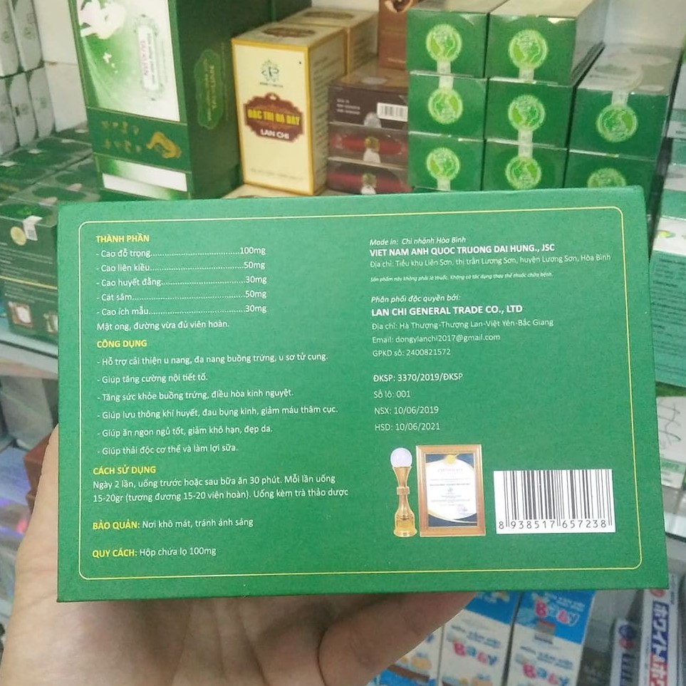 Tái Xuân Lan Chi tặng Trà thảo mộc Tái Xuân mẫu mới 2021 Hồng Xuân