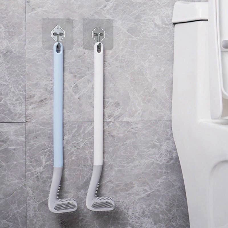 Chổi cọ Toilet, Chổi silicon cọ bồn cầu thiết kế thông minh bền đẹp giá rẻ