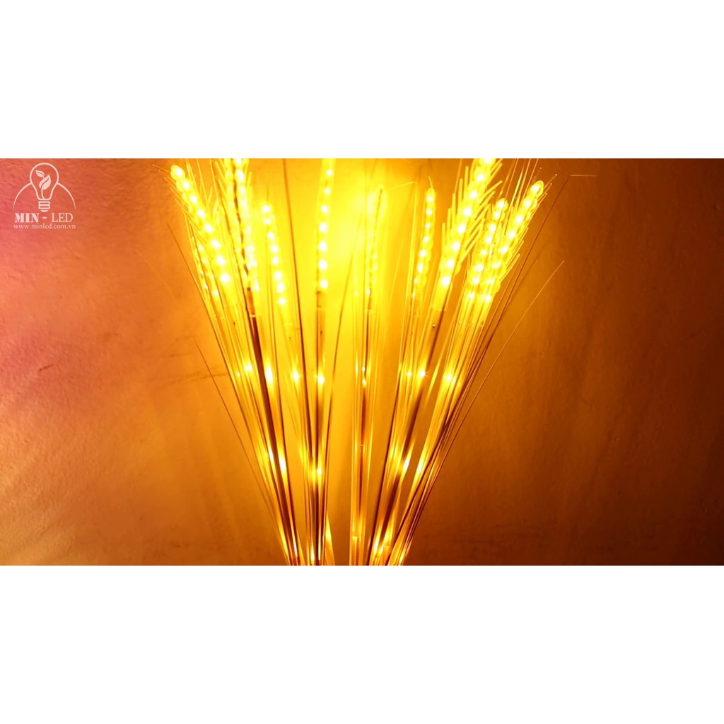 [COMBO] Bộ 10 Bông Đèn LED Trang Trí Bông Lúa Màu Vàng Trang Trí Phòng Cực Đẹp - Giá Rẻ