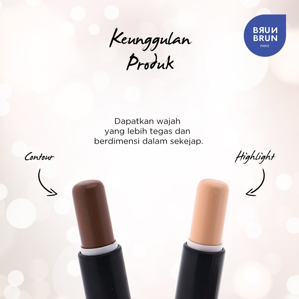 (Hàng Mới Về) Thỏi Kem Bắt Sáng Brunbrun Paris | BigBuy360 - bigbuy360.vn