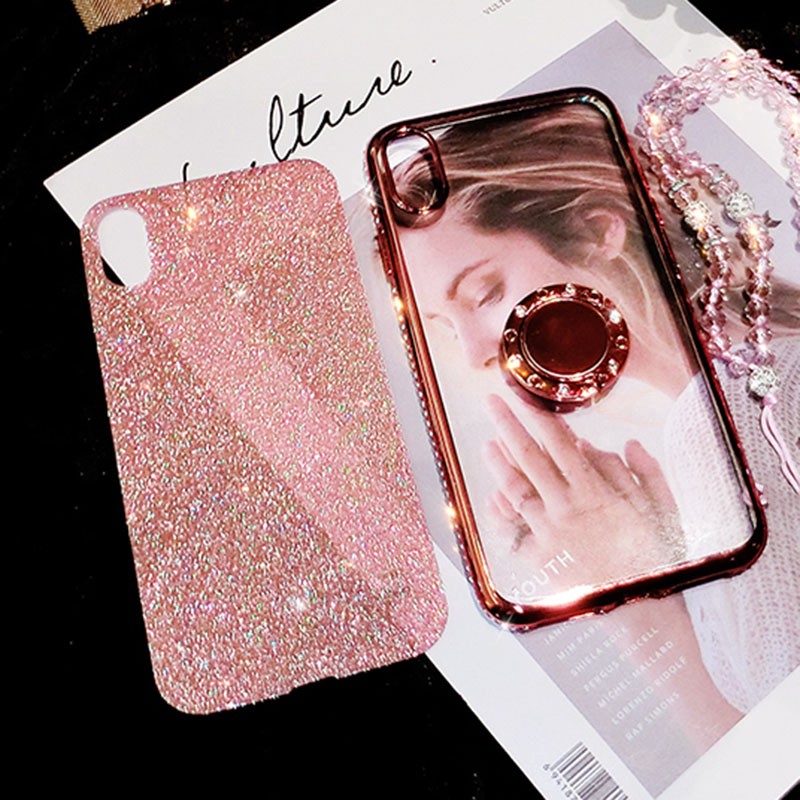 Ốp điện thoại TPU mềm đính đá giả 3D cho Samsung Galaxy S10 Plus S10e S10 5G M10 M20 M30 M30S | BigBuy360 - bigbuy360.vn