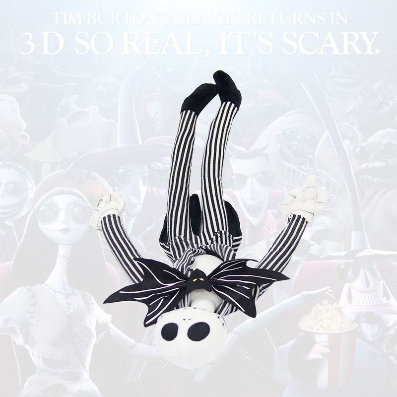 Thú Nhồi Bông Hình Nhân Vật Jack Skellington Trong Phim Nightmare The Disney