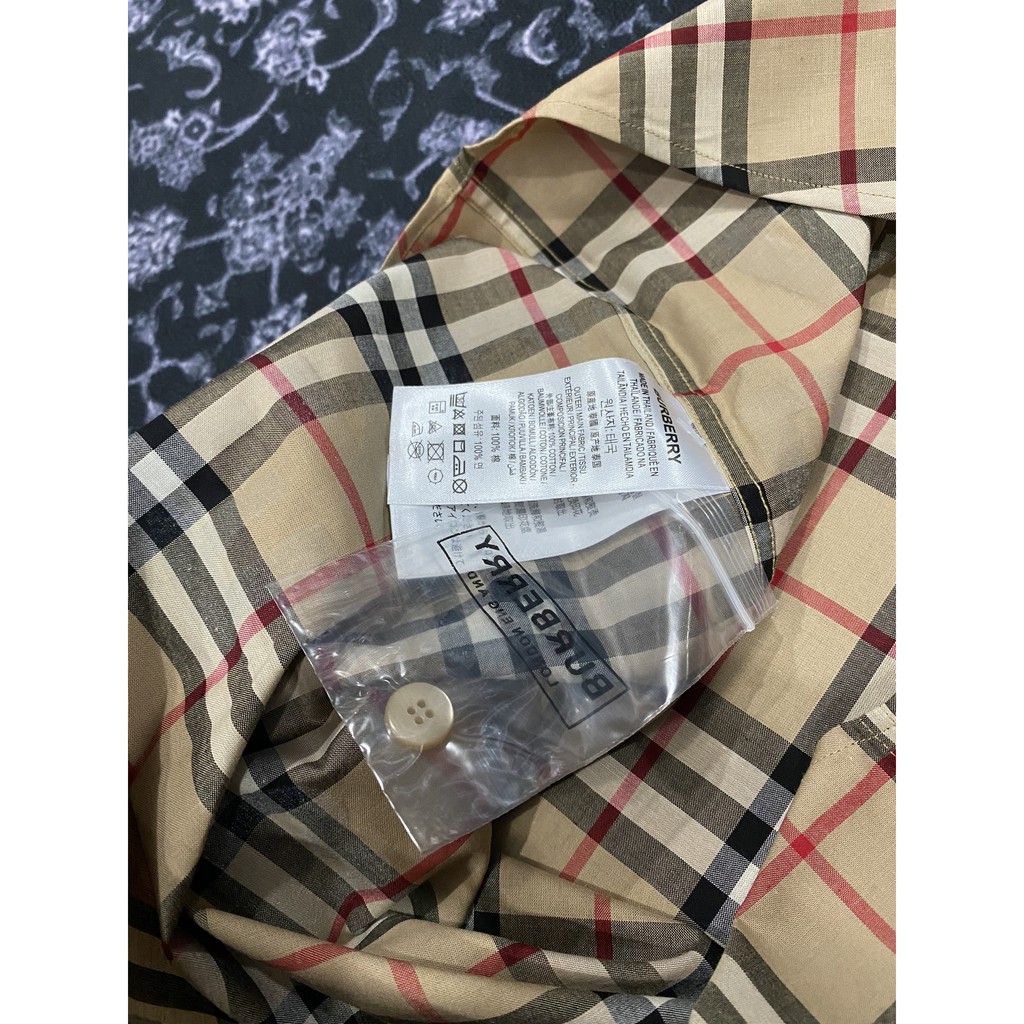 Áo Sơ Mi BURBERR* LONDON 2021