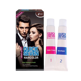 Thuốc nhuộm tóc phủ bạc Quick Seven Hàn Quốc