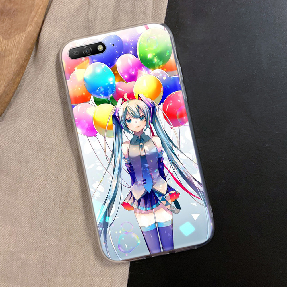 Ốp điện thoại trong suốt hình Hatsune Miku cho LG G6 G7 G8 THINQ V20 V30 V30S V35 V40 V50 V50S V60