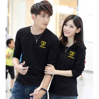 áo đôi nam nữ màu đen tay dài