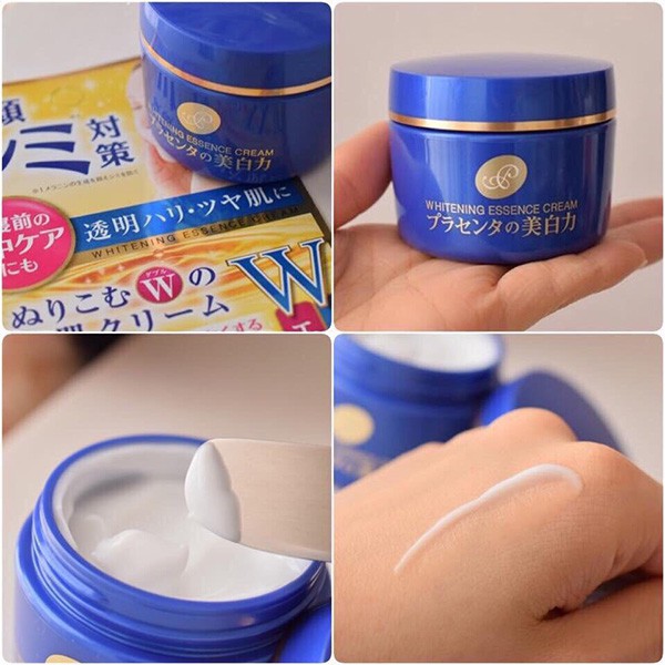 Kem dưỡng Meishoku Whitening Essence Cream Placenta Nhật Bản