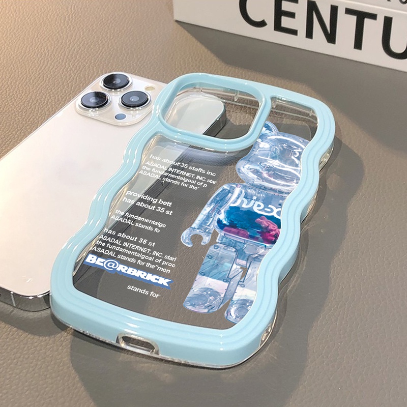 SUNTAIHO Ốp lưng iphone Ốp điện thoại dẻo trong suốt gấu hoạt hình thích hợp cho iPhone 11 Pro 13 12 Pro Max X XS Max XR 7 8 Plus 13