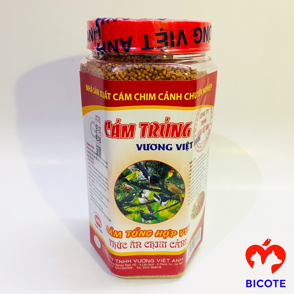 Cám chim tổng hợp Vương Việt Anh đóng hộp cao cấp 500g