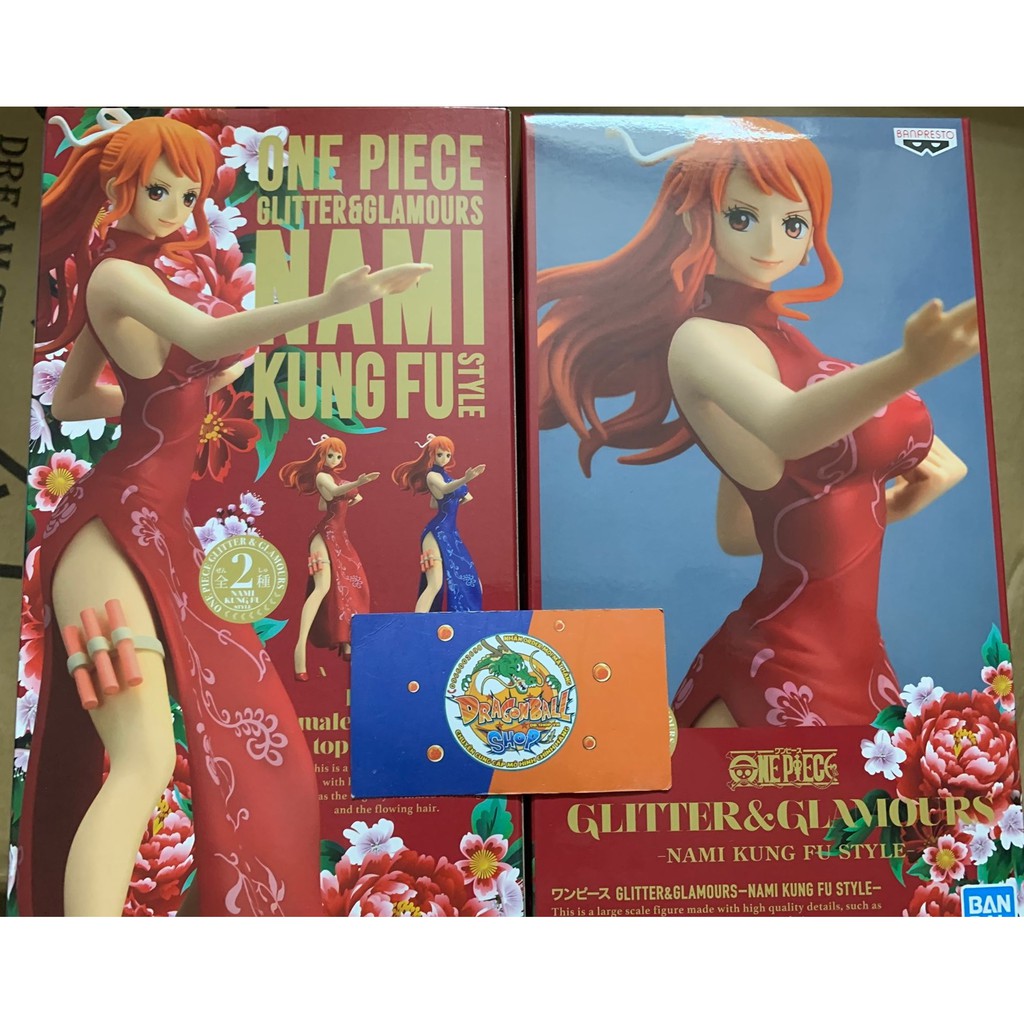 Mô hình One Piece chính hãng - Nami Kung Fu Glitter & Glamours