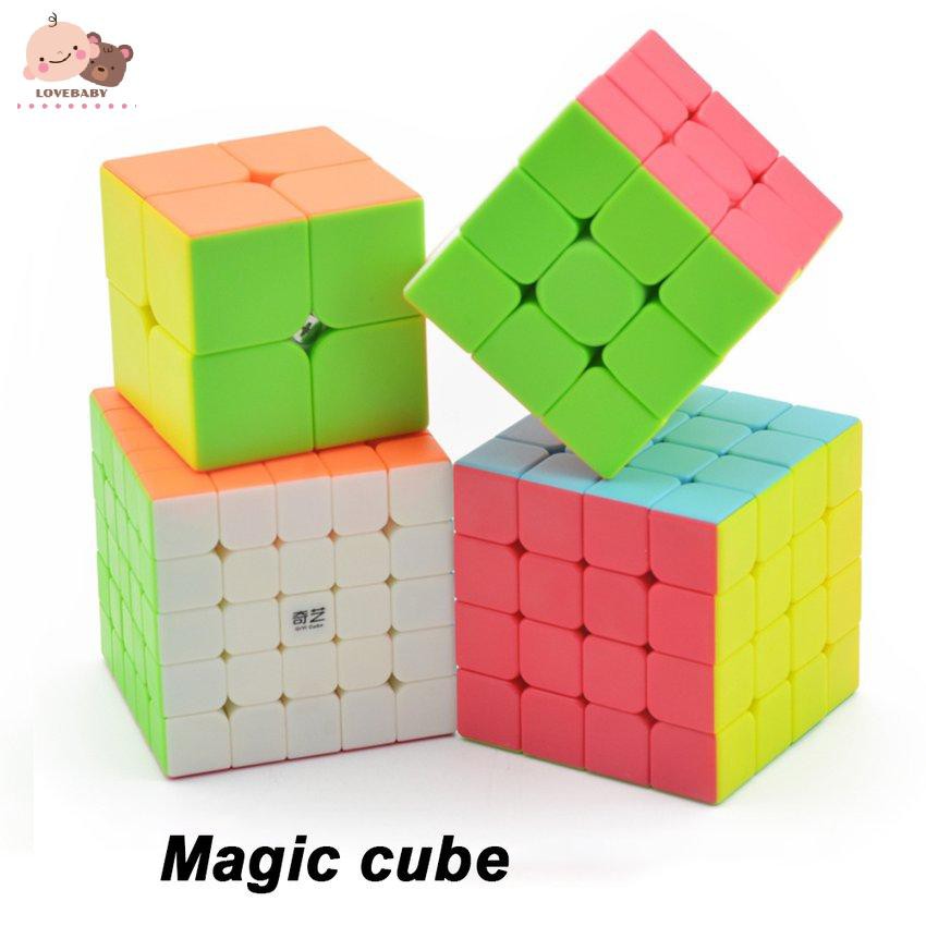 Khối Rubik 2x2 / 3x3 X 3 / 4x4 X 4 / 5x5 X 5 Đồ Chơi Thử Thách Trí Tuệ Mượt Mà Độc Đáo