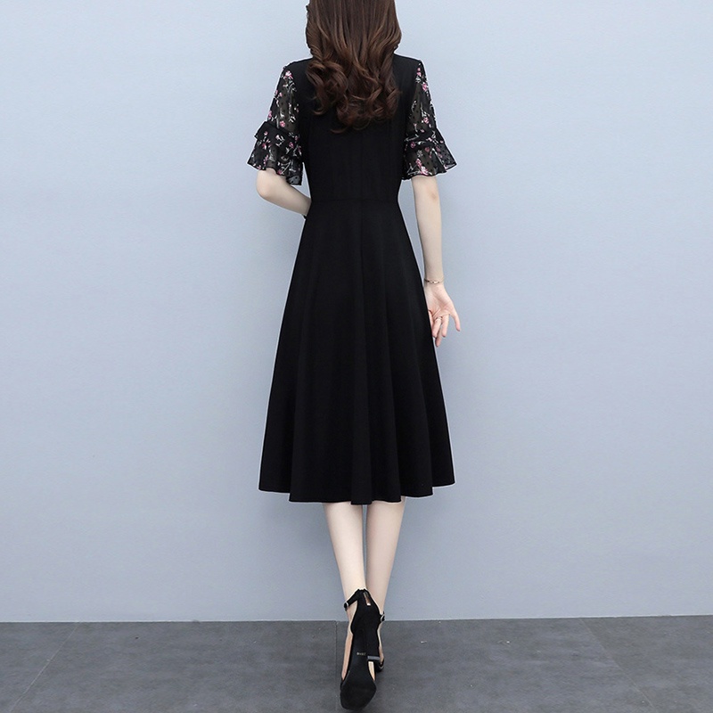 Đầm trung niên sang trọng cho mẹ bigsize thiết kế dáng xòe cao cấp dự tiệc K03 - WB WOMAN & BEAUTY | BigBuy360 - bigbuy360.vn