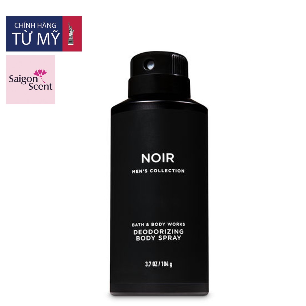 Xịt thơm cho Nam Bath and Body Works for men Noir (104g)