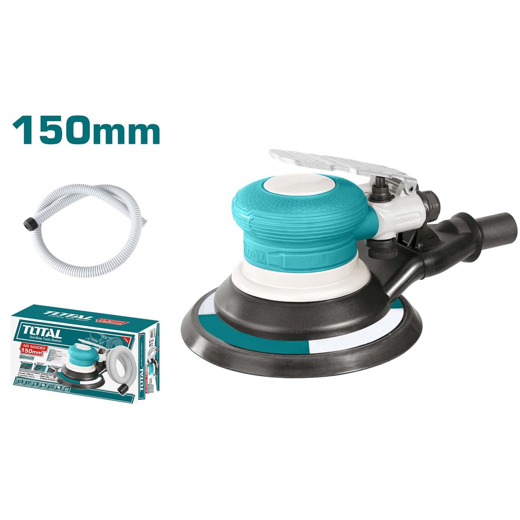 Máy chà nhám tròn dùng hơi Total TAT91512