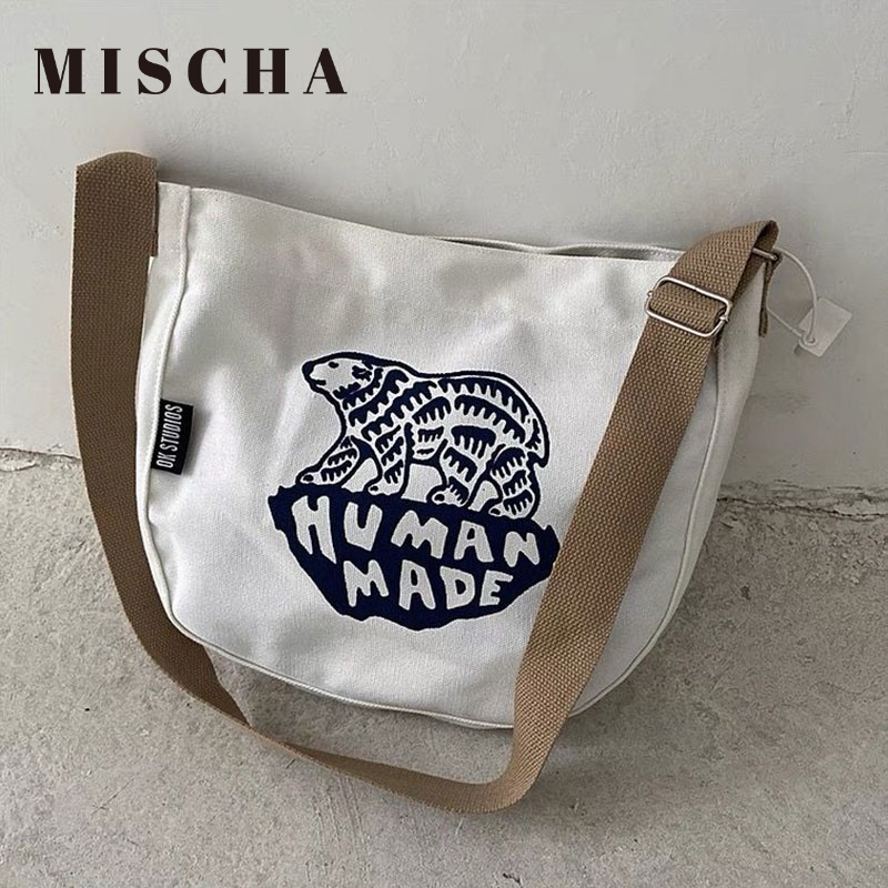 Mischa Túi Xách canvas Sức Chứa Lớn Dễ Phối Đồ Thời Trang unisex