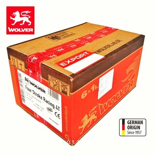 Thùng Nhớt 6 Lon Wolver Racing 4T 1L nhập Đức chính hãng