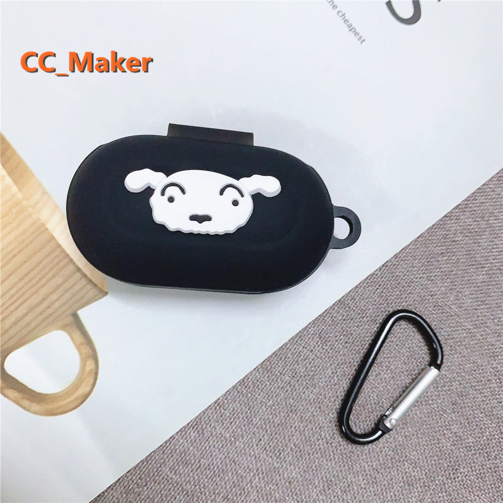 Vỏ bảo vệ hộp sạc tai nghe Samsung Galaxy Buds+ bằng silicone mềm kiểu hoạt hình dễ thương | BigBuy360 - bigbuy360.vn