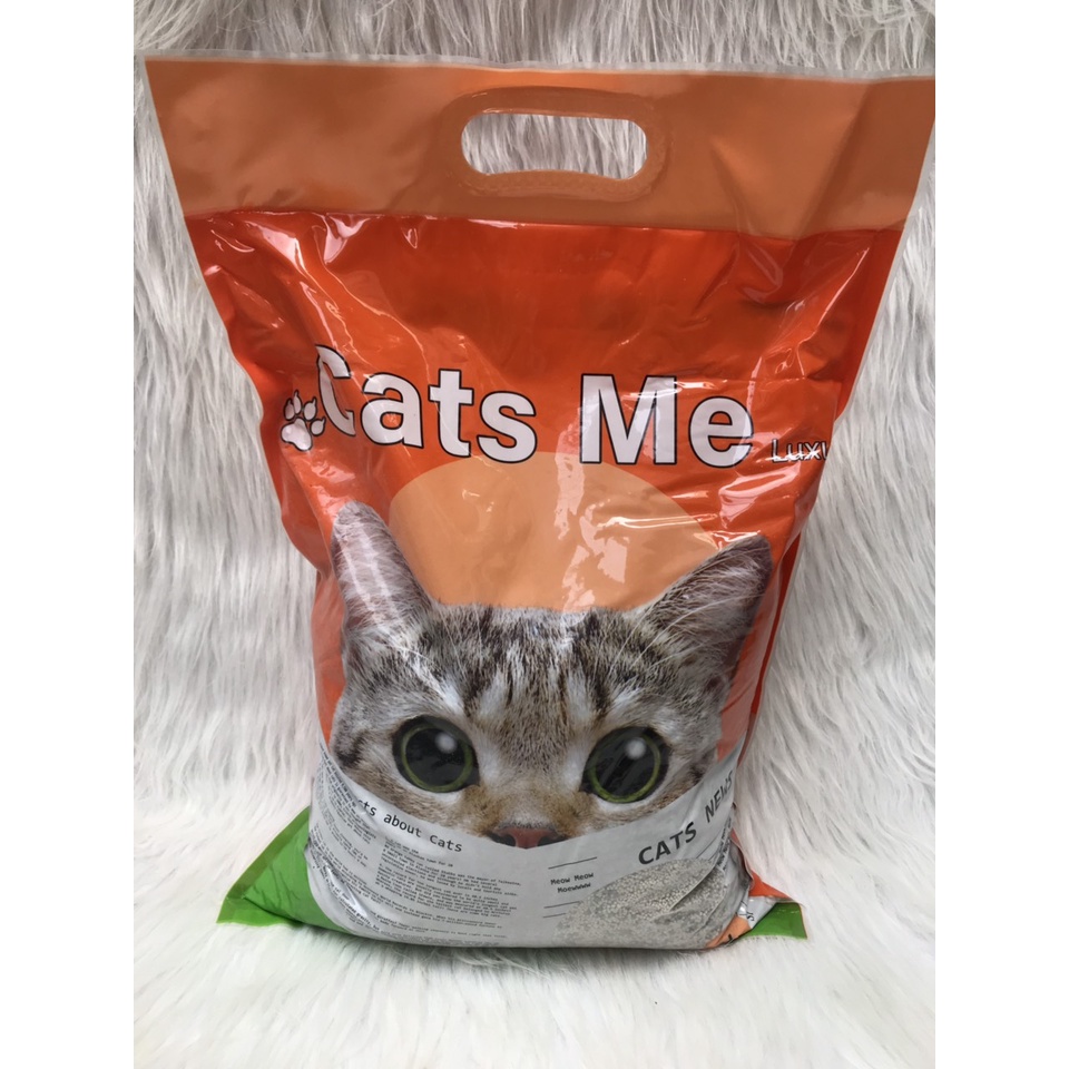 Cát vệ sinh cho mèo than hoạt tính Catsme Luxury 15L