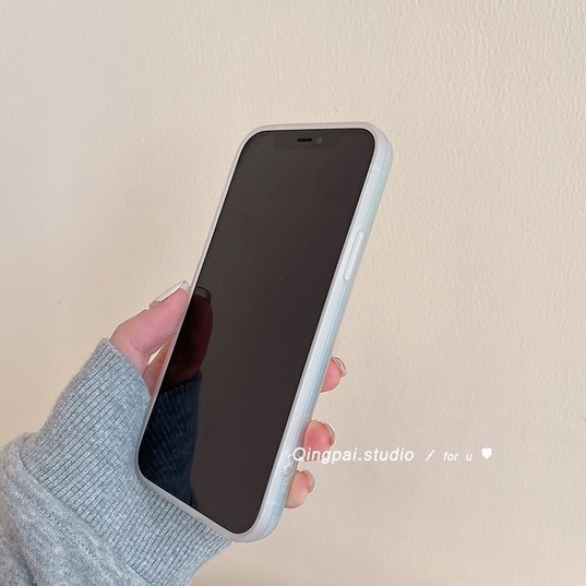 Ốp Điện Thoại Trong Suốt Đệm Khí Chống Rơi In Hình Trái Tim Màu Laser Cho iphone 13 pro 12 12 pro max 13 pro