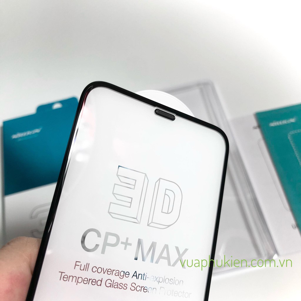 Kính cường lực Nillkin CP+Max cho iPhone 12/13 Mini/12 Pro/14 Pro Max, IP 11 Pro Max, iPhone X/Xs/Xr/Xs Max full màn