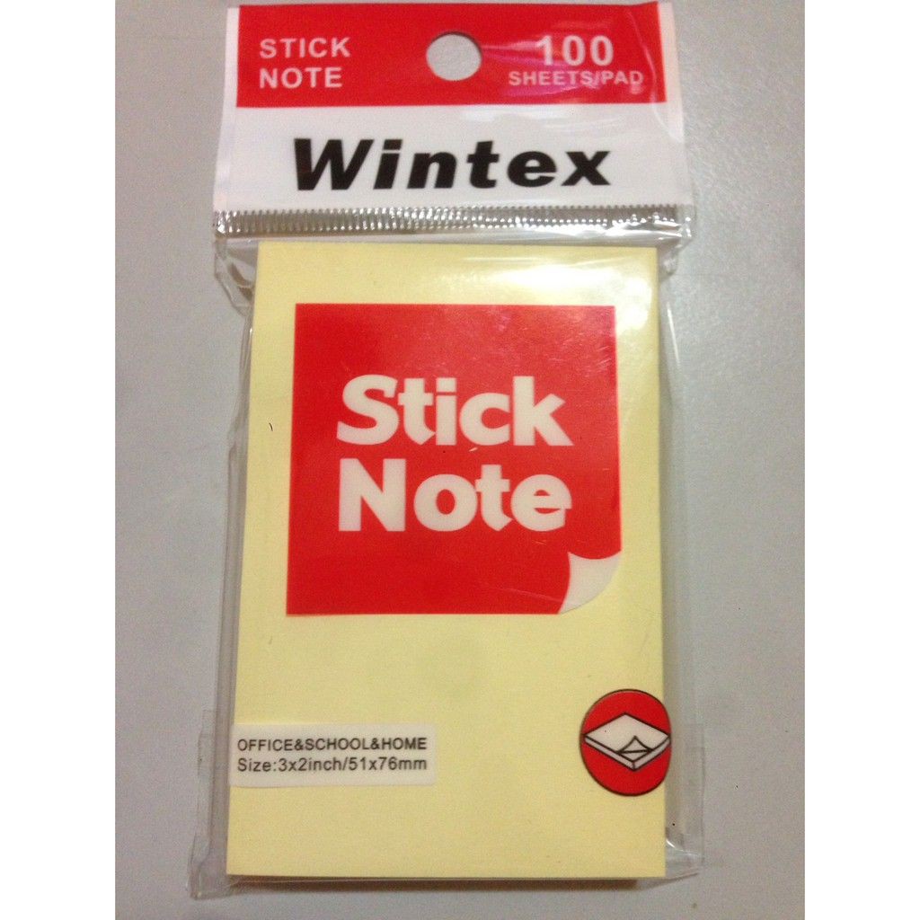 Giấy nhắn - Note vàng các cỡ 3x2 - 3x3 - 3x4 - 3x5 đẹp٩۶