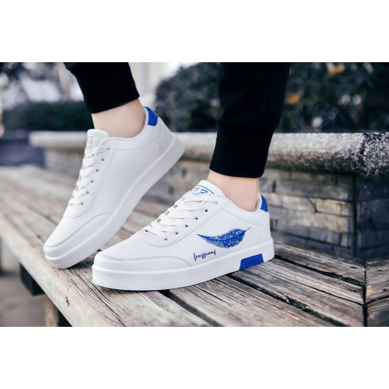 💥 Giày Sneaker Nam Lông Vũ Da PU -N68 | BigBuy360 - bigbuy360.vn