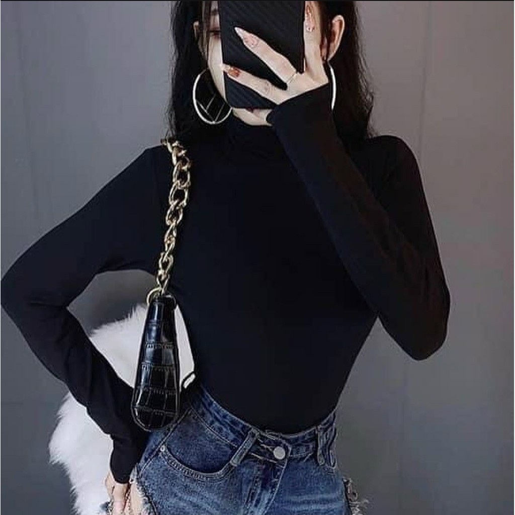 áo cổ lọ 6 màu