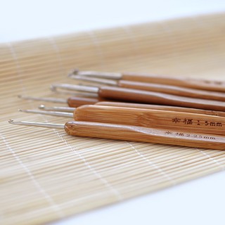 Kim móc len cán gỗ size lẻ