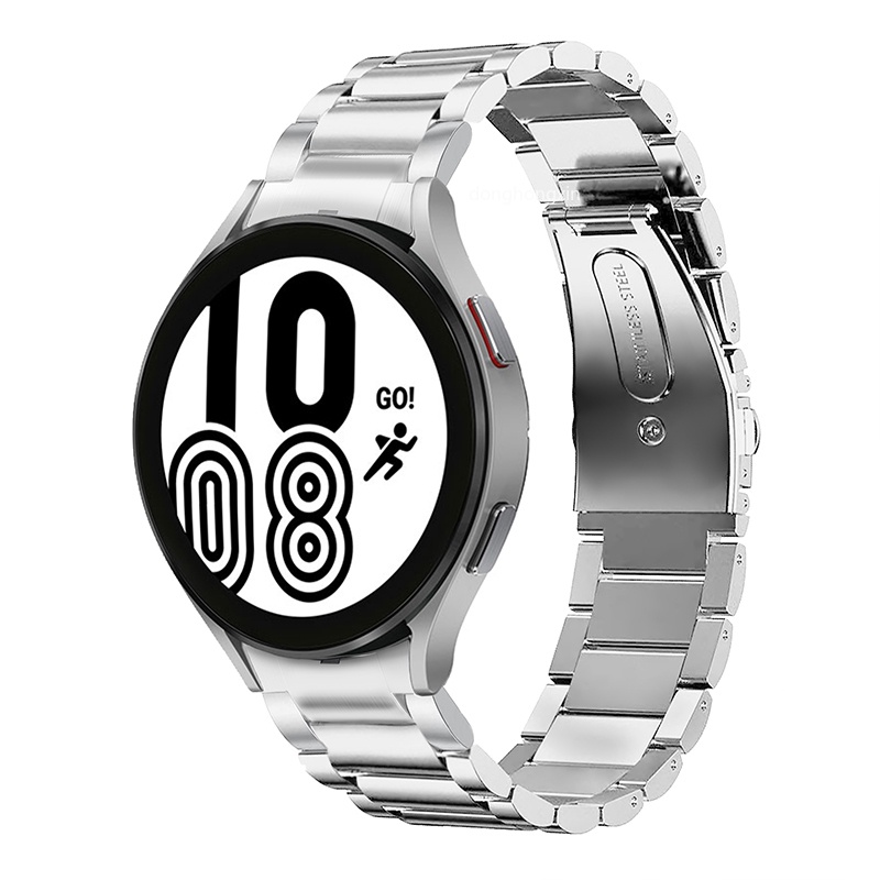 Dây Đeo Bằng Thép Không Gỉ 46mm 42mm/Watch4 44mm 40mm Cho Đồng Hồ Thông Minh Samsung Galaxy Watch