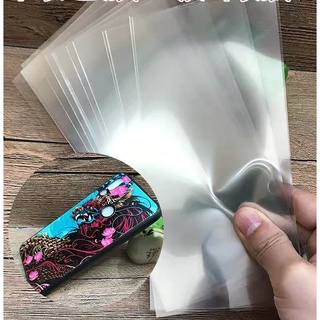 Keo 2 mặt trong suốt chuyên dụng làm ốp lưng, Móc Khóa, Diy- khổ 10x21cm ( Xấp 100 Tấm)