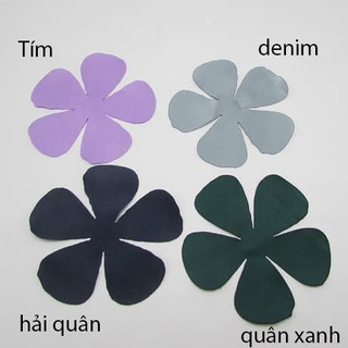Cánh hoa lụa 5 cánh